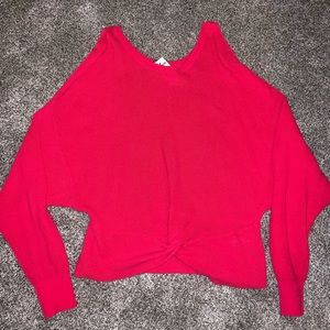 Red Express sweater